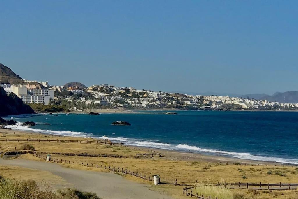 Great Sea View, Pool & Parking Apartment Mojacar Exterior photo