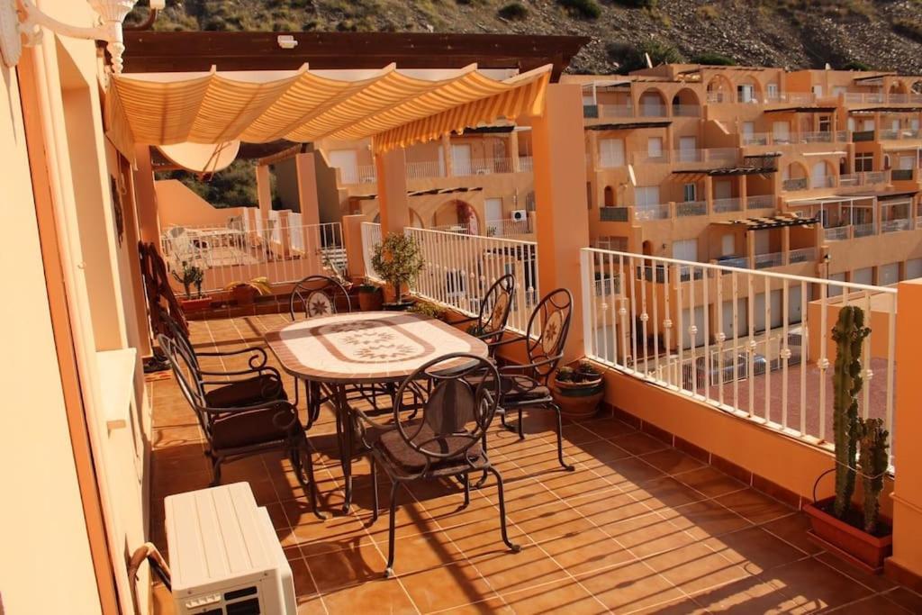 Great Sea View, Pool & Parking Apartment Mojacar Exterior photo